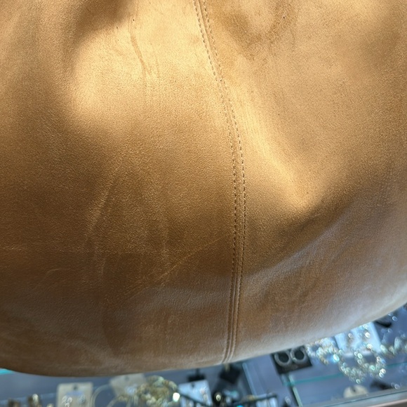 Suede oversize shoulder, Handbag - Picture 8 of 14